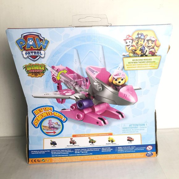 Nickelodeon Paw Patrol Skye Deluxe Vehicle Dino Rescue - Picture 2 of 4